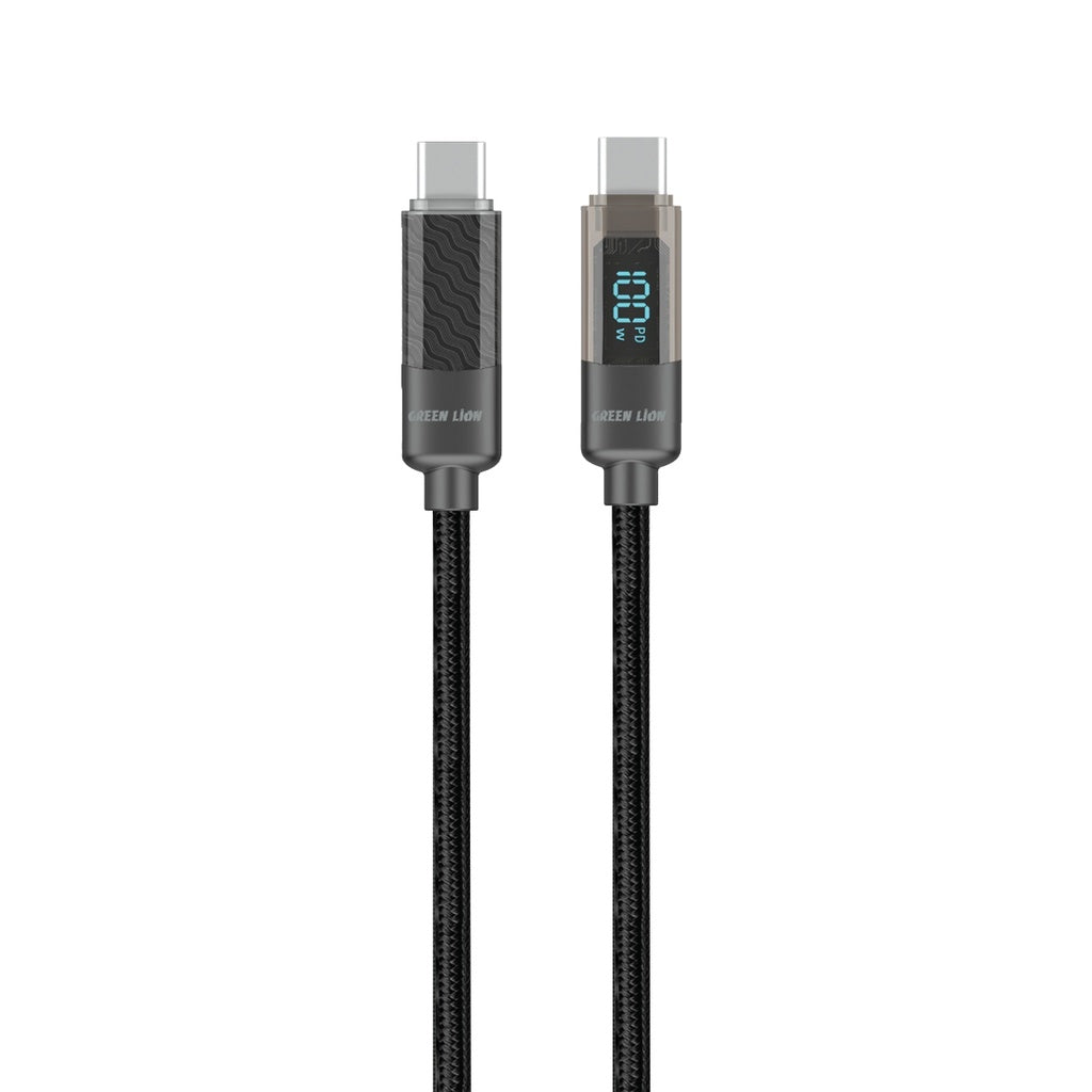 Green Lion Digital Display USB-C to USB-C Cable Green Lion Digital Display USB-C to USB-C Cable